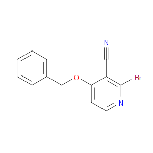 2-Bromo-4-(phenylmethoxy)-3-pyridinecarbonitrile