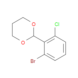 2-(2-Bromo-6-chlorophenyl)-1,3-dioxane