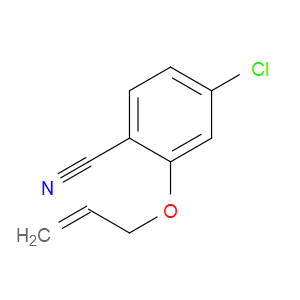 Benzonitrile, 4-chloro-2-(2-propen-1-yloxy)-