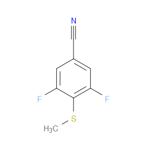 3,5-Difluoro-4-(methylthio)benzonitrile