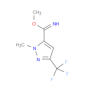 Methyl 1-methyl-3-(trifluoromethyl)-1H-pyrazole-5-carboximidate