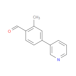 Benzaldehyde, 2-methyl-4-(3-pyridinyl)-