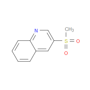 Quinoline, 3-(methylsulfonyl)-