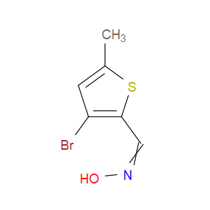 3-Bromo-5-methyl-2-thiophenecarboxaldehyde oxime