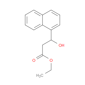Ethyl β-hydroxy-1-naphthalenepropanoate