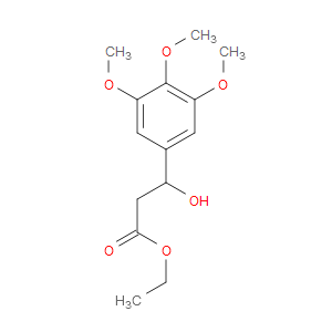 Ethyl β-hydroxy-3,4,5-trimethoxybenzenepropanoate