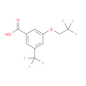 Benzoic acid, 3-(2,2,2-trifluoroethoxy)-5-(trifluoromethyl)-