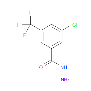Benzoic acid, 3-chloro-5-(trifluoromethyl)-, hydrazide