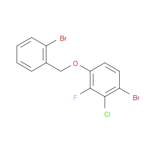1-bromo-4-((2-bromobenzyl)oxy)-2-chloro-3-fluorobenzene