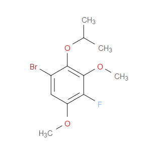 1-bromo-4-fluoro-2-isopropoxy-3,5-dimethoxybenzene