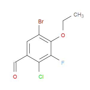 5-bromo-2-chloro-4-ethoxy-3-fluorobenzaldehyde