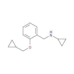 N-Cyclopropyl-2-(cyclopropylmethoxy)benzenemethanamine