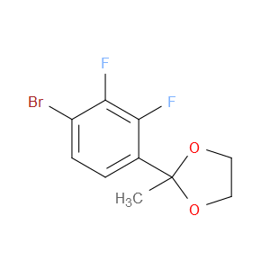 2-(4-Bromo-2,3-difluorophenyl)-2-methyl-1,3-Dioxolane