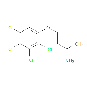 1,2,3,4-Tetrachloro-5-(3-methylbutoxy)benzene