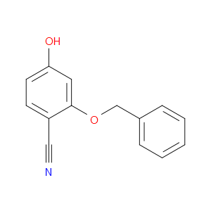 Benzonitrile, 4-hydroxy-2-(phenylmethoxy)-