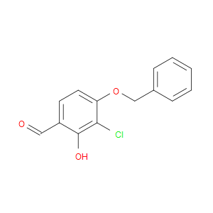 3-Chloro-2-hydroxy-4-(phenylmethoxy)benzaldehyde