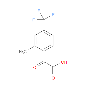 2-Methyl-α-oxo-4-(trifluoromethyl)benzeneacetic acid