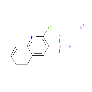 Borate(1-), (2-chloro-3-quinolinyl)trifluoro-, potassium (1:1), (T-4)-