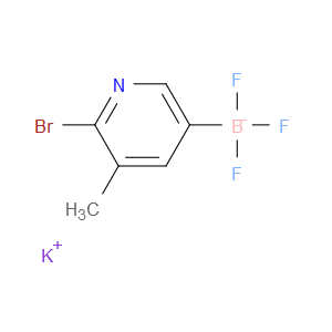 Borate(1-), (6-bromo-5-methyl-3-pyridinyl)trifluoro-, potassium (1:1), (T-4)-