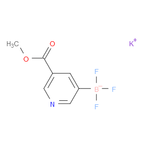 potassium trifluoro(5-(methoxycarbonyl)pyridin-3-yl)borate
