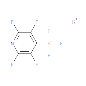 Borate(1-), trifluoro(2,3,5,6-tetrafluoro-4-pyridinyl)-, potassium (1:1), (T-4)-