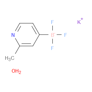 potassium trifluoro(2-methylpyridin-4-yl)borate hydrate