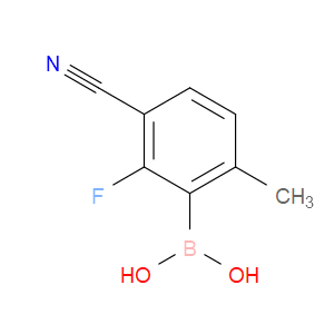 B-(3-Cyano-2-fluoro-6-methylphenyl)boronic acid