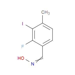 Benzaldehyde, 2-fluoro-3-iodo-4-methyl-, oxime