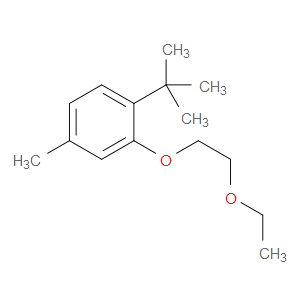 1-(1,1-Dimethylethyl)-2-(2-ethoxyethoxy)-4-methylbenzene