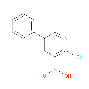 B-(2-Chloro-5-phenyl-3-pyridinyl)boronic acid