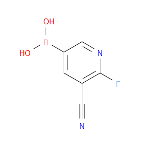 B-(5-Cyano-6-fluoro-3-pyridinyl)boronic acid
