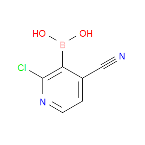 B-(2-Chloro-4-cyano-3-pyridinyl)boronic acid