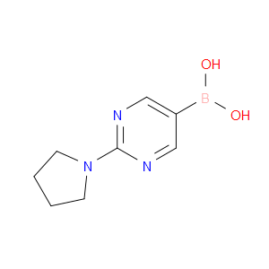 (2-Pyrrolidin-1-ylpyrimidin-5-yl)boronic acid