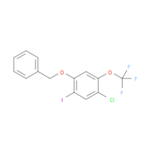 1-(benzyloxy)-4-chloro-2-iodo-5-(trifluoromethoxy)benzene