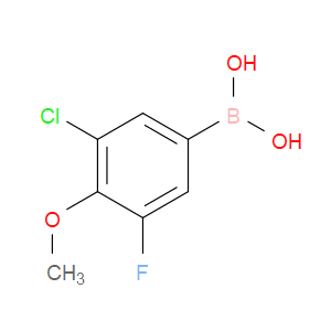 3-Chloro-5-fluoro-4-methoxyphenylboronic acid
