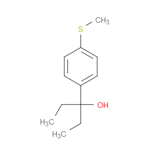 α,α-Diethyl-4-(methylthio)benzenemethanol