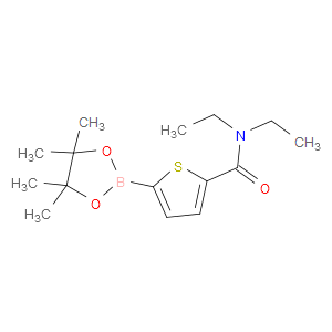N,N-Diethyl-5-(4,4,5,5-tetramethyl-1,3,2-dioxaborolan-2-yl)-2-thiophenecarbox...
