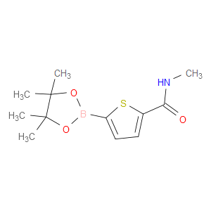 N-Methyl-5-(4,4,5,5-tetramethyl-1,3,2-dioxaborolan-2-yl)-2-thiophenecarboxamide