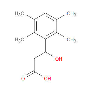 β-Hydroxy-2,3,5,6-tetramethylbenzenepropanoic acid