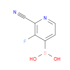 B-(2-Cyano-3-fluoro-4-pyridinyl)boronic acid