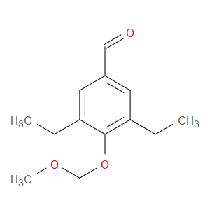 Benzaldehyde, 3,5-diethyl-4-(methoxymethoxy)-