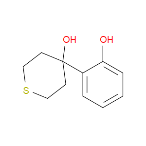 Tetrahydro-4-(2-hydroxyphenyl)-2H-thiopyran-4-ol