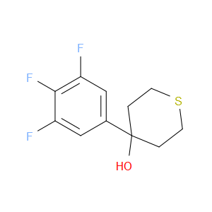 Tetrahydro-4-(3,4,5-trifluorophenyl)-2H-thiopyran-4-ol