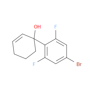 1-(4-Bromo-2,6-difluorophenyl)-2-cyclohexen-1-ol