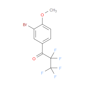1-(3-Bromo-4-methoxyphenyl)-2,2,3,3,3-pentafluoro-1-propanone