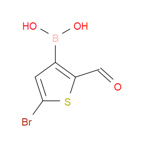 Boronic acid, (5-bromo-2-formyl-3-thienyl)-