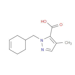 1-(3-Cyclohexen-1-ylmethyl)-4-methyl-1H-pyrazole-5-carboxylic acid