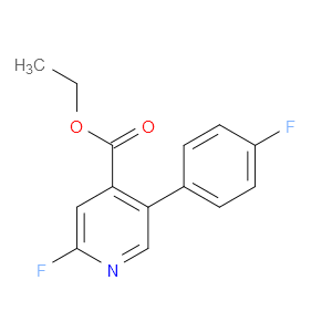 ethyl 2-fluoro-5-(4-fluorophenyl)isonicotinate