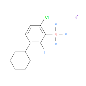 potassium (6-chloro-3-cyclohexyl-2-fluorophenyl)trifluoroborate