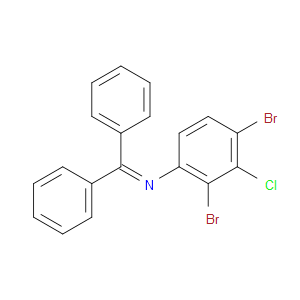 2,4-dibromo-3-chloro-N-(diphenylmethylene)aniline